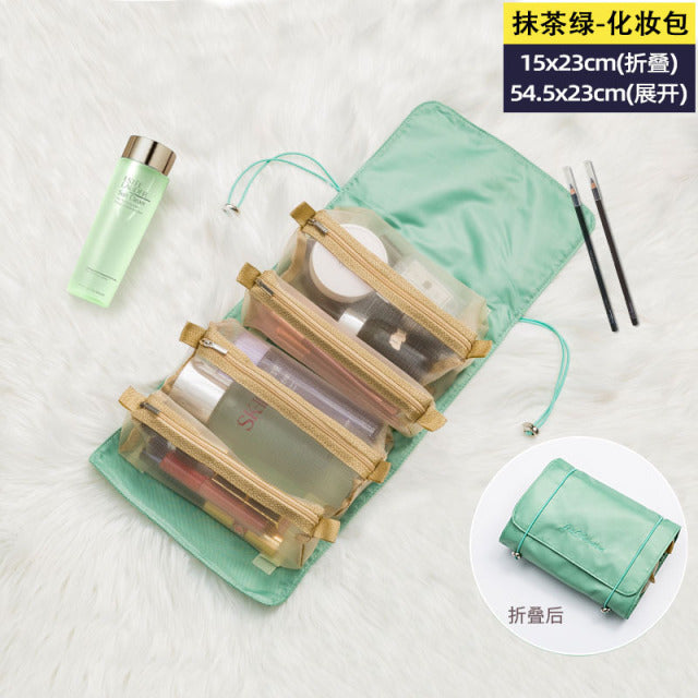 Foldable Nylon Cosmetic Bag